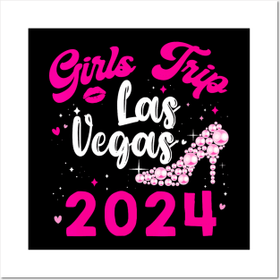 Las Vegas Girls Trip 2024 Cute Summer Vacation Party Match Posters and Art